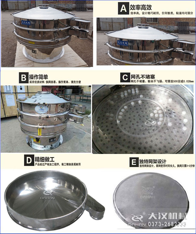 醫(yī)藥振動篩分機(jī)特點(diǎn) 醫(yī)藥振動篩分機(jī)特點(diǎn)